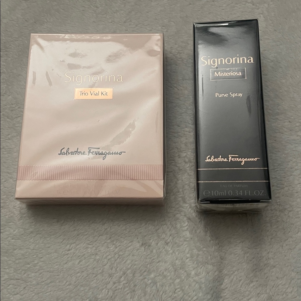 Salvatore Ferragamo Signorina Trio kit & Purse Spray